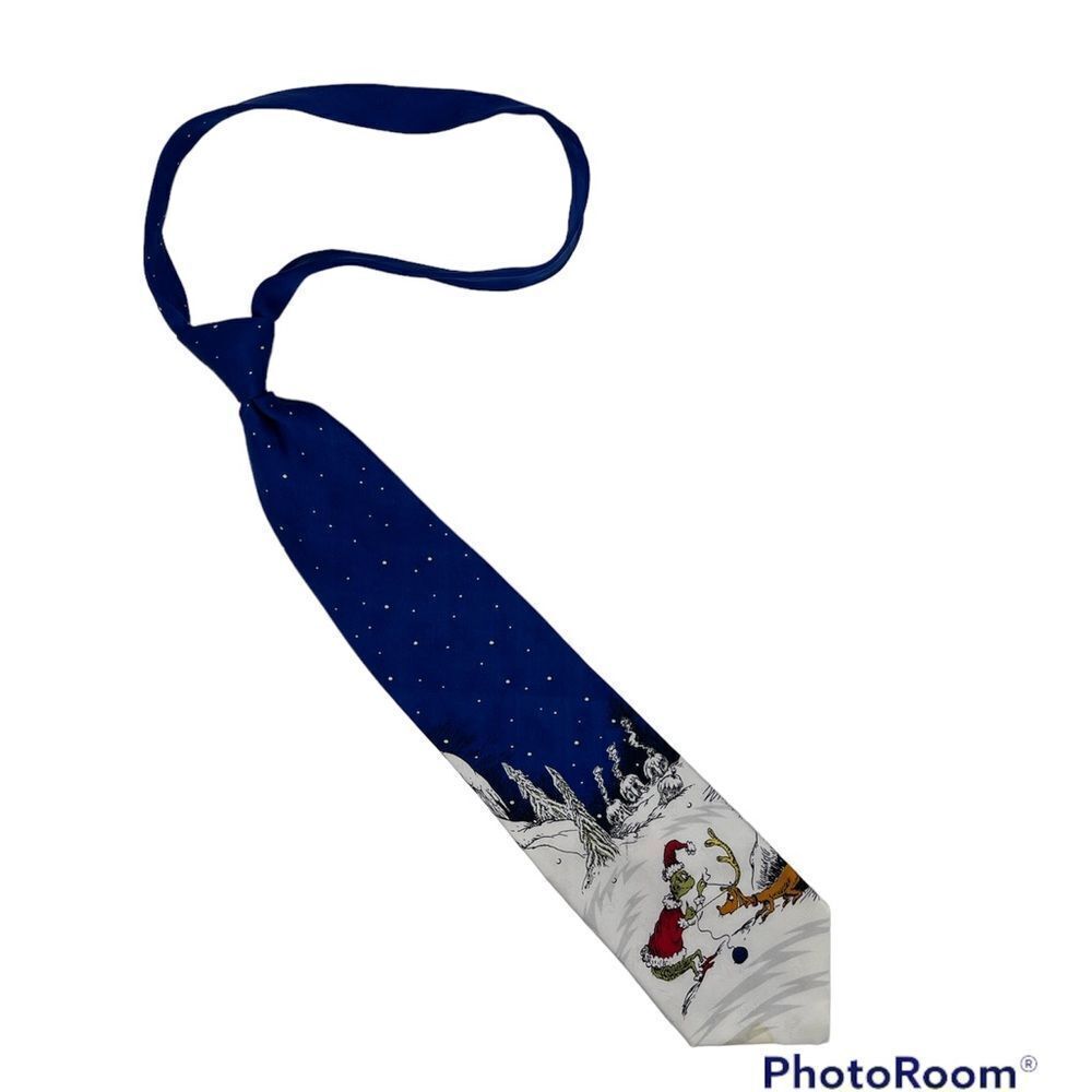 Dr Seuss Christmas Tie